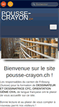 Mobile Screenshot of pousse-crayon.ch